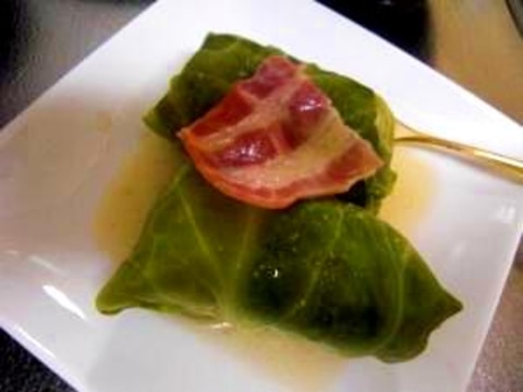 パサパサしない!おから入りロールキャベツ